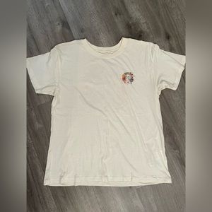 Rip Curl Large T-shirt cream/off white